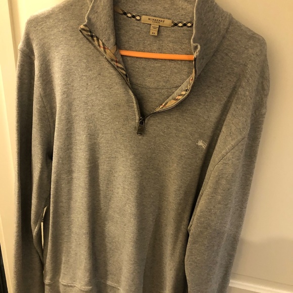 Burberry Men's Long Sleeve Zip Up - Picture 3 of 5
